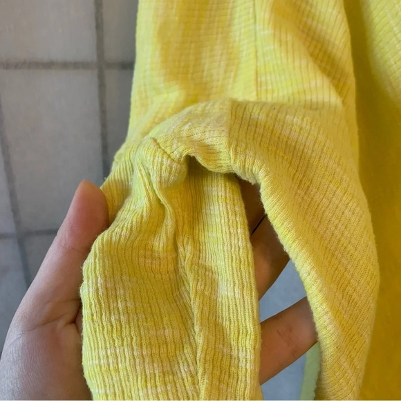 Anthropologie Damiana Pullover Slouchy Yellow Knit S - Picture 6 of 9